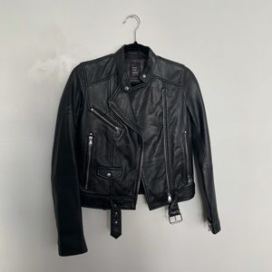 ZARA leather jacket